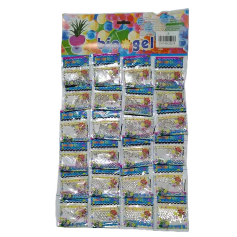 kit 24 pacote Bolinhas de Gel que Crescem na água