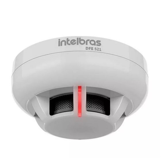 Detector de Fumaça Endereçável DFE 521 Intelbra