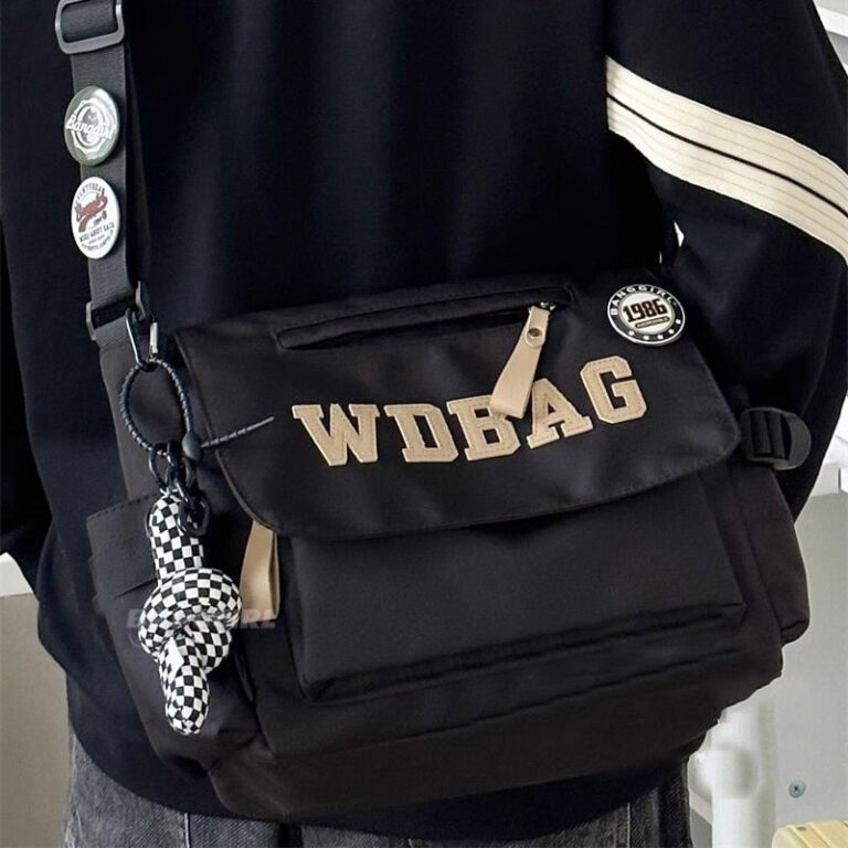 Bolsa masculina Saco de Ombro Grande Capacidade Ca
