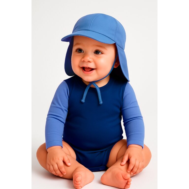 Body Uv Proteção Solar Uv 50+ Boné Praia Infant