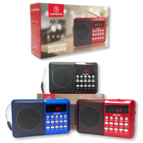 Mini Rádio Retrô Portátil Bluetooth – Kap