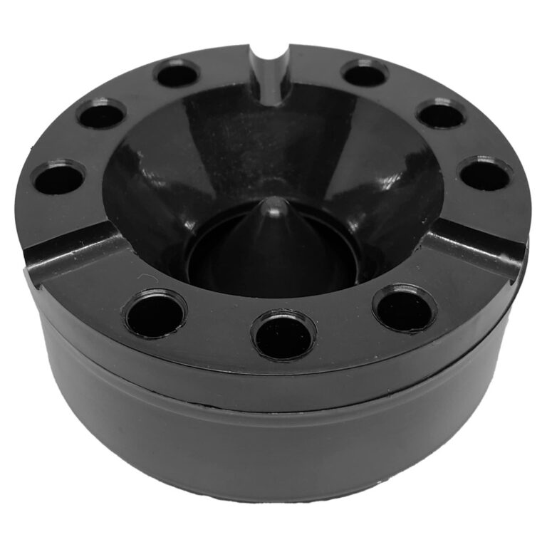 Cinzeiro de Mesa em Nylon Camaleão Preto