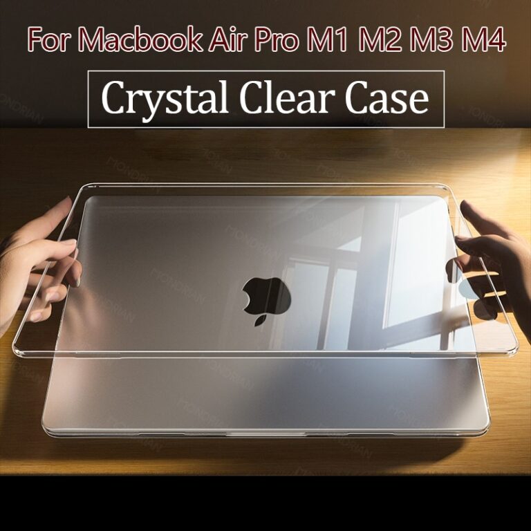 Capa Resistente Brilhante Para MacBook Air 13.6 Po