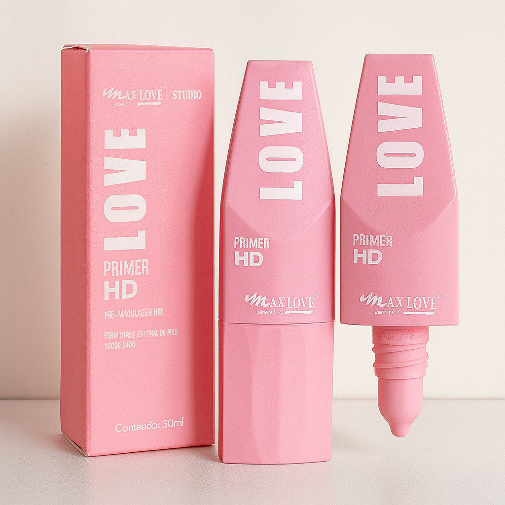 Primer HD pré-maquiagem facial – Max Love