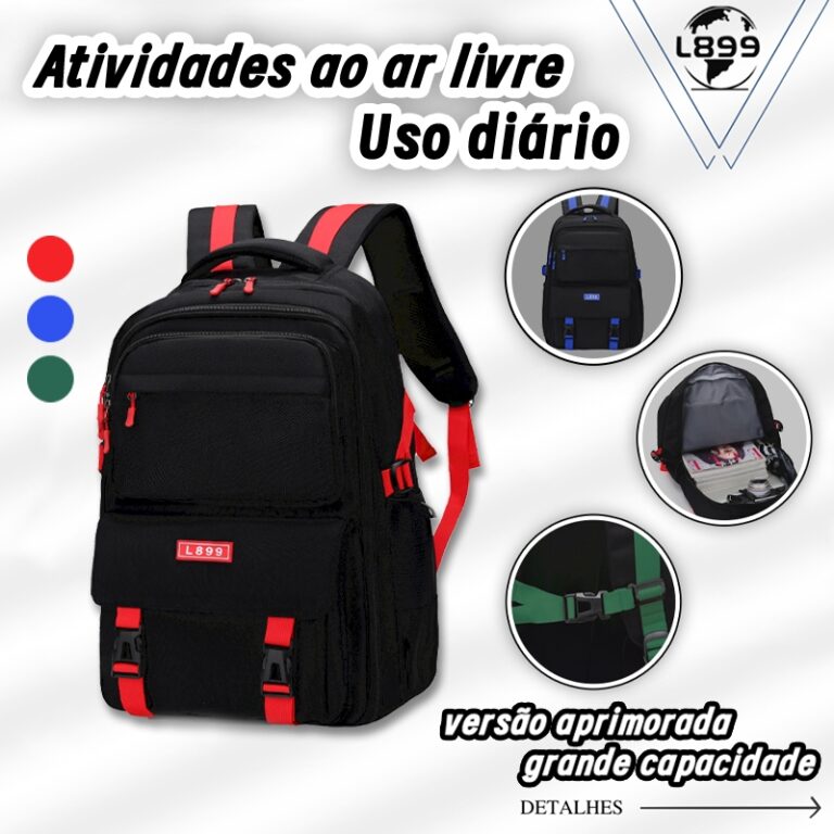 Mochila de Notebook Masculino e Feminino Impermeá