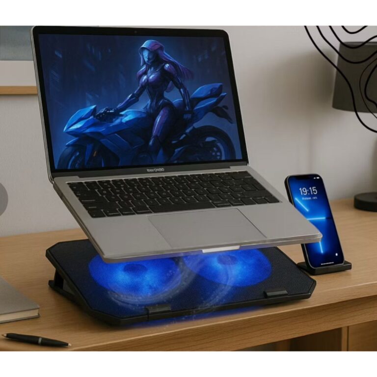 Suporte Notebook Base Refrigerada 2 Coolers 12 À 