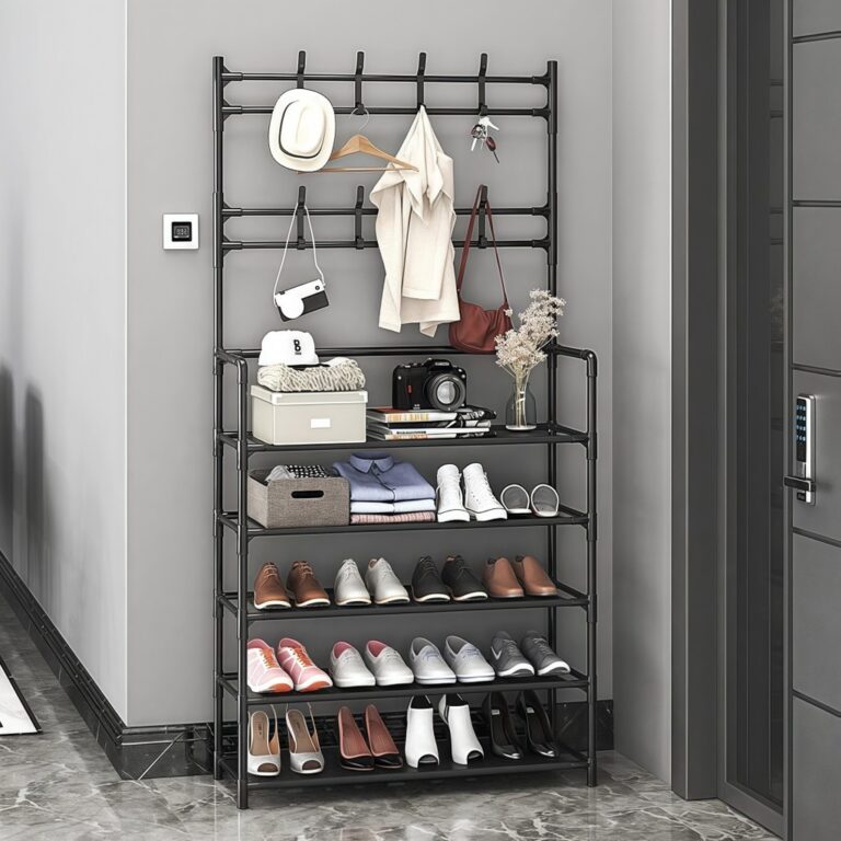 Arara 4/5 Andar Sapateira Organizadora Cabideiro S