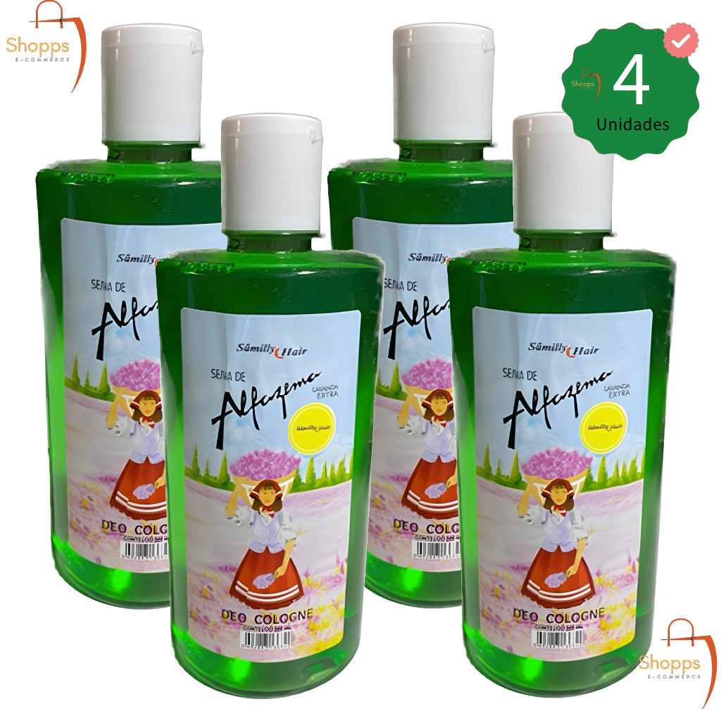 Alfazema seiva 2L – Kit 4 unidades 500 ML CADA