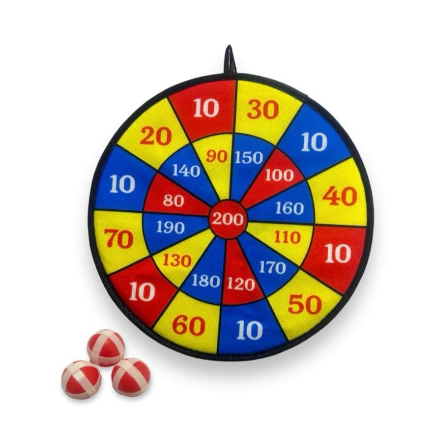 Jogo De Dardos Profissional 36Cm Kit Dardos Tiro Ao Alvo Grande