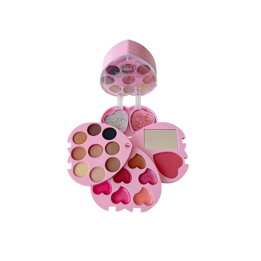 kit de maquiagem teen coracao toque special