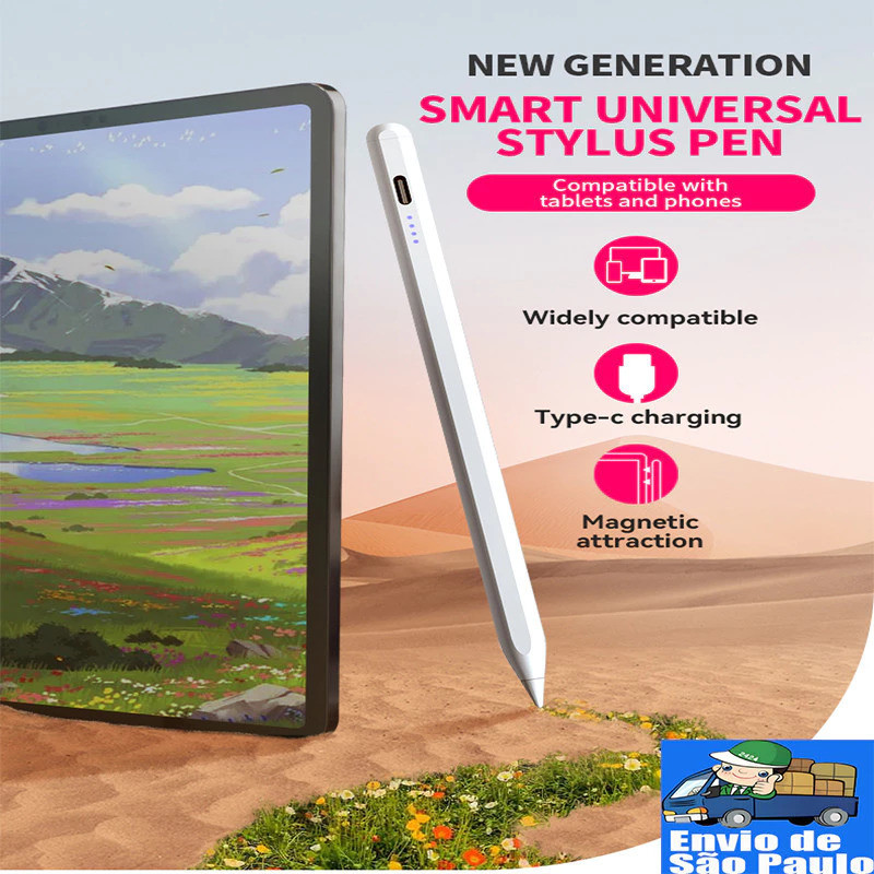 Stylus Pen Caneta Touchscreen Pencil Universal compatível IOS ,Android ,Windows iPad e Tablet lançad