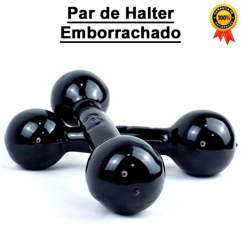 Halter Emborrachado Par – 1 Kg a 5 Kg P/ For