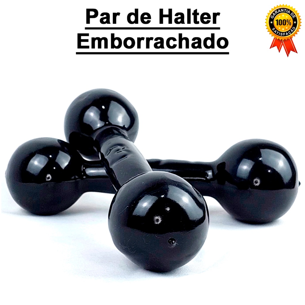 Par Halter Emborrachado | 1kg 2kg 3kg 4kg 5kg | One Life Sports® – Fitness