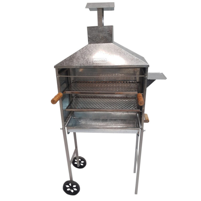 Churrasqueira Móvel Carrinho Churrasco Espetinho 