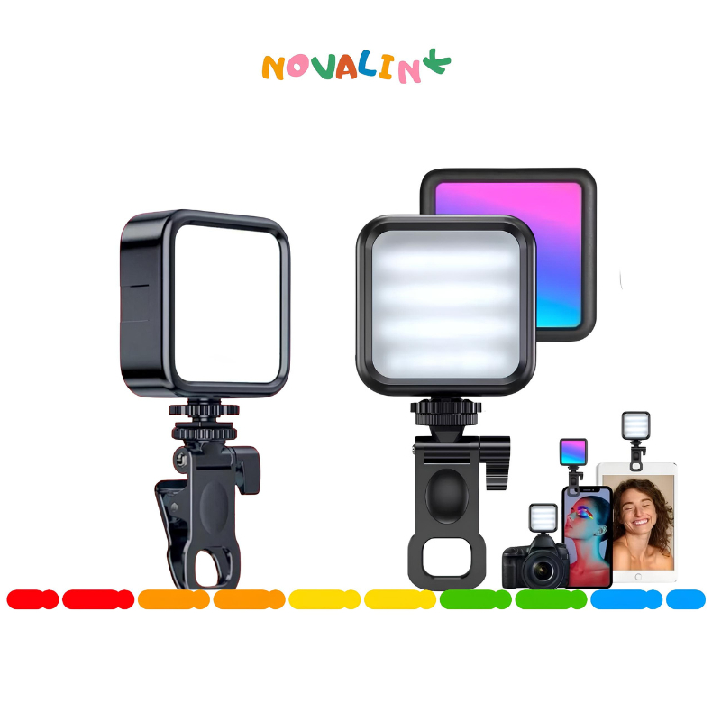 Iluminação Fotográfica De Preenchimento LED – Luz De Vídeo Lâmpada Portátil De Fotografia