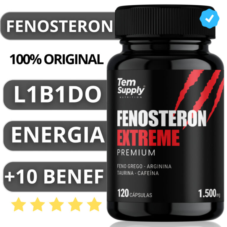 Feno Grego Fenosteron Com Cafeína Arginina Taurin