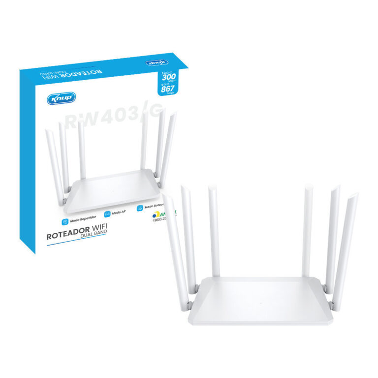 Roteador Wireless Dual Band 5Ghz/2.4Ghz 300Mbps co