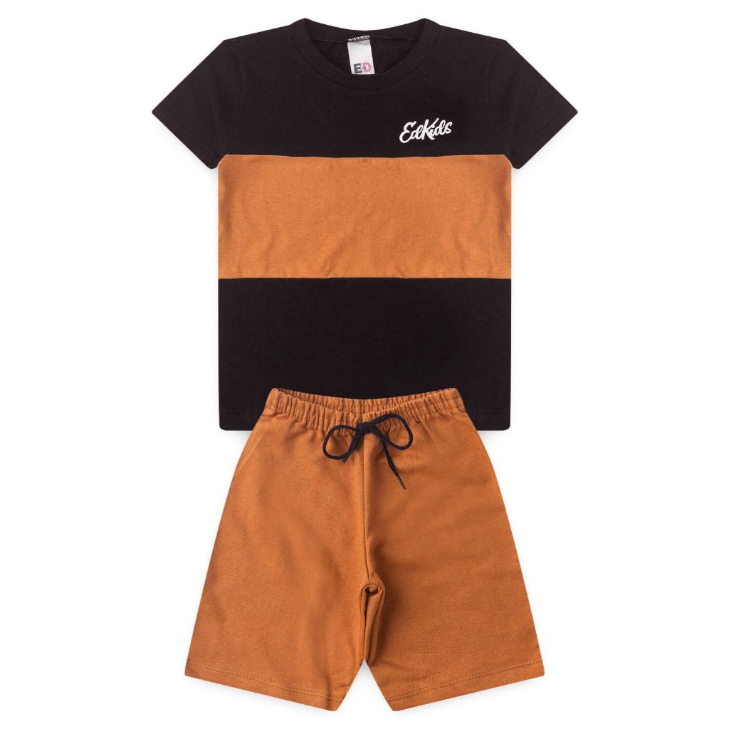 Conjunto Infantil Verão Masculino Menino 2 ao 14 anos Roupa Juvenil – Na Pronta Entrega – Envio Full
