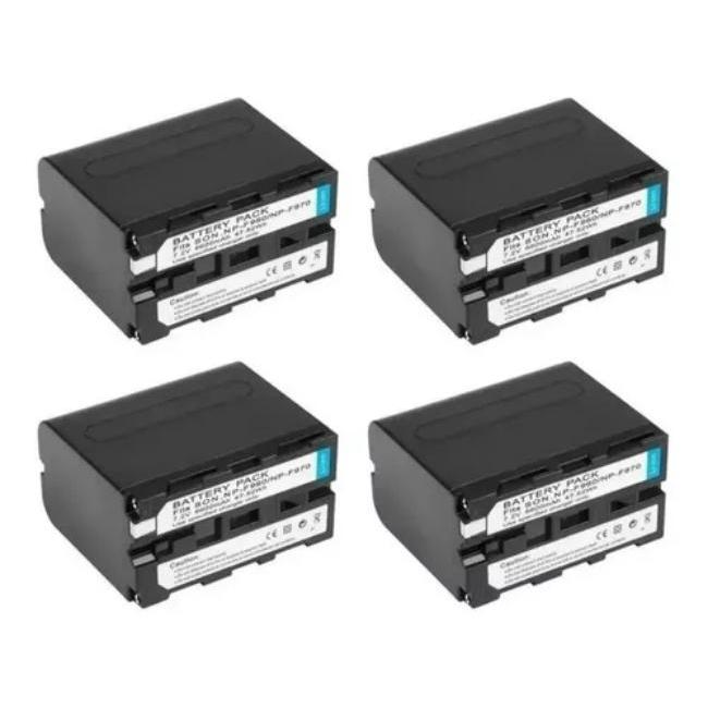 Bateria Np-f970 7200mah para Iluminador De Led Yon