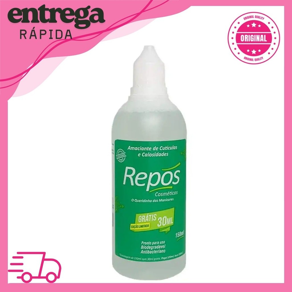 Amaciante de Cutícula e Calosidade Liquido 150ml  – Repos