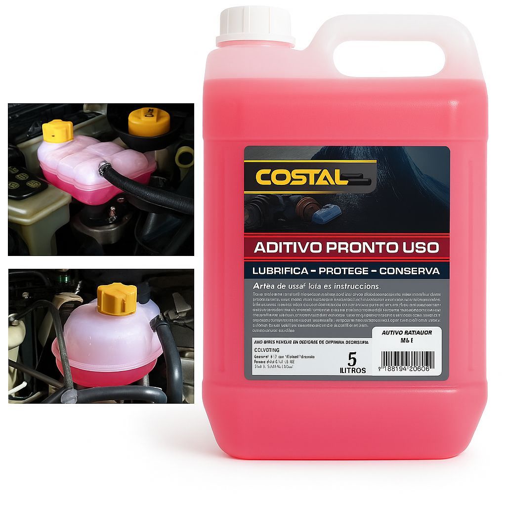 Aditivo Rosa Quimi Car 5L  Alta Tecnologia Anticongelante
