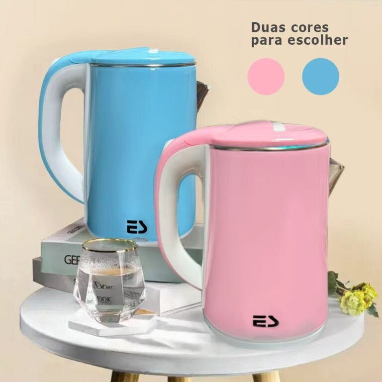 Chaleira Jarra Elétrica Inox 1,7L 1000W 127V Rá