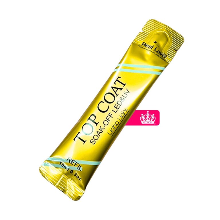 Refil TopCoat 10ml Linha Light  Real Love