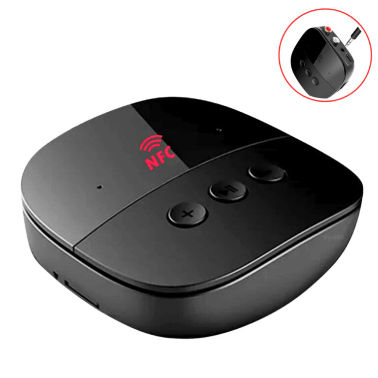 Receptor De Áudio USB Tipo-C Bluetooth 5.2 Nfc C/