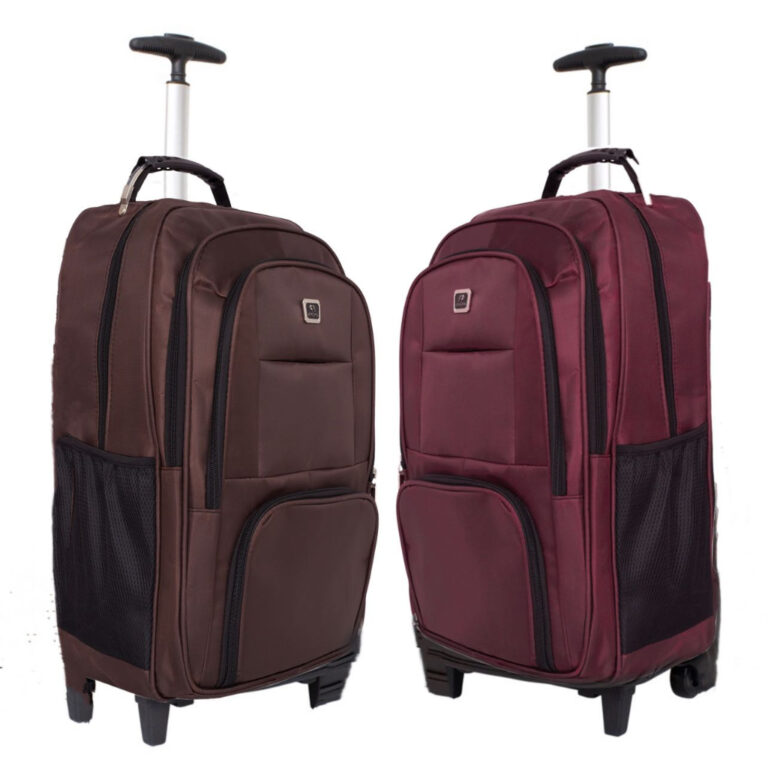 Mochila com rodinho Feminina Masculina Grande 50 L