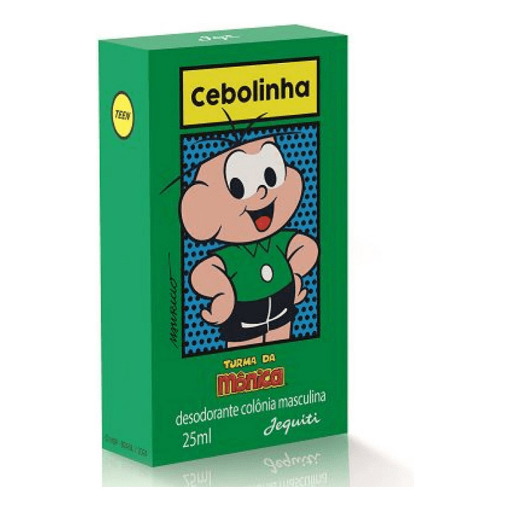 Perfume Cebolinha Jequiti Desodorante Colônia 25ml – Turma da Mônica