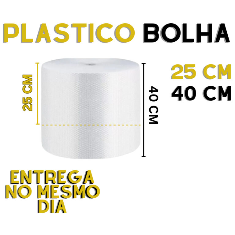 Bobina Plástico Bolha – Proteção na mudan