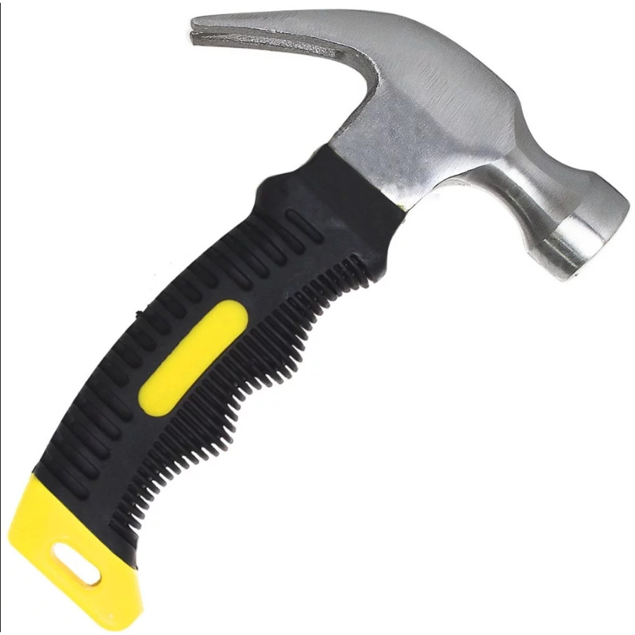 Martelo Mini 16cm – 6 Cabo Curto Emborrachado – Martelinho