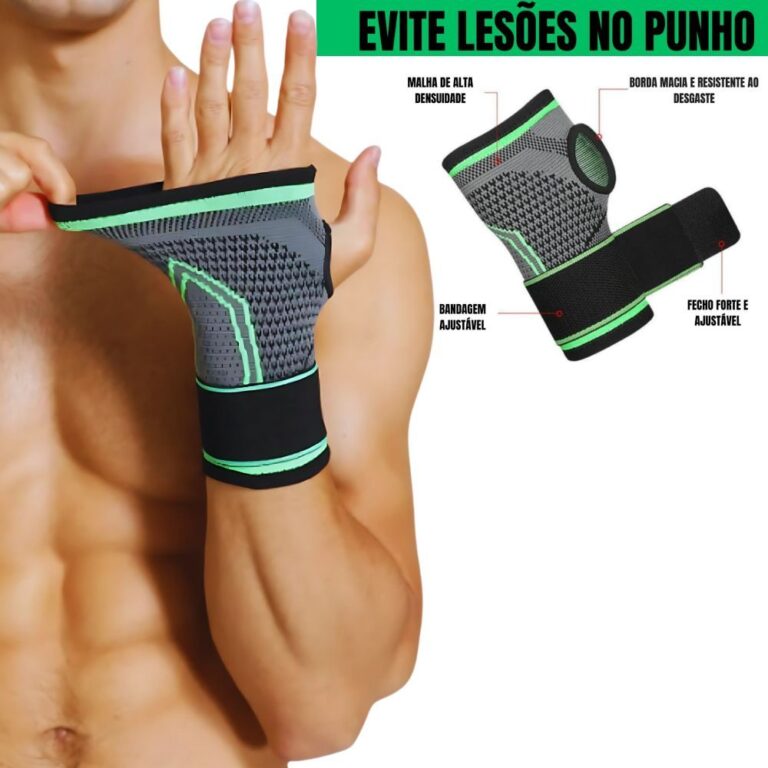 Munhequeira De Alta Compressão Ortopédica Para P