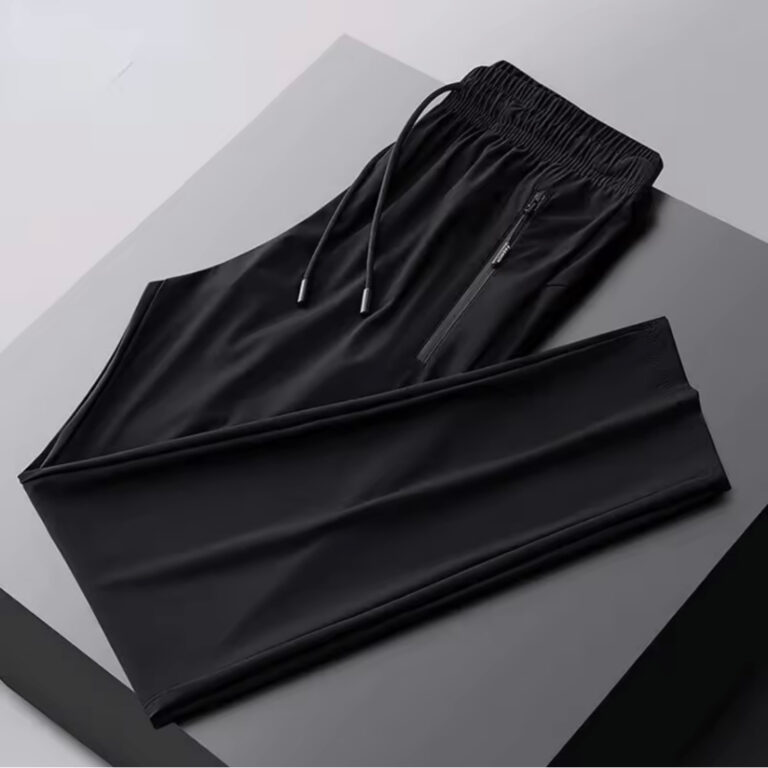Calça Jogger Dry Fit Tecido Gelado Furadinho Leve