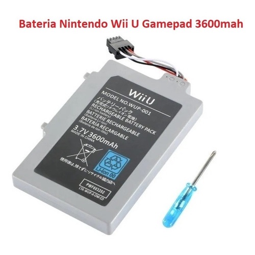 Bateria Nintendo Wii U 1500mah Wup 001 Wup-012