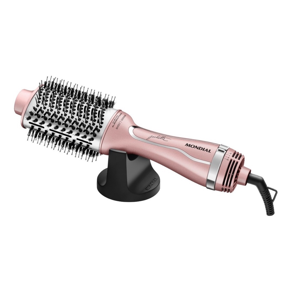 Escova Secadora e Alisadora Mondial ES-JU-01 Bivolt 1200w