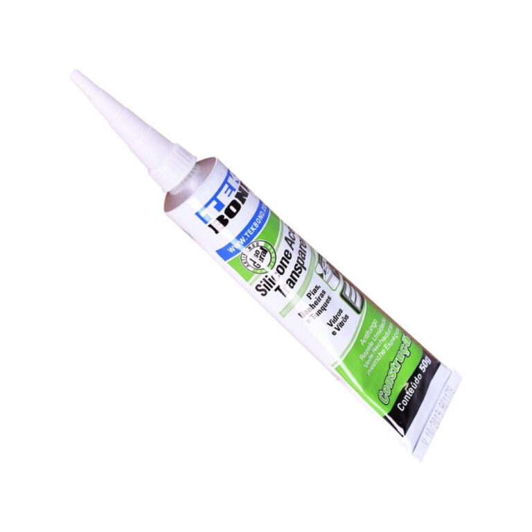 Silicone Adesivo Acético 50g Transparente Tekbond
