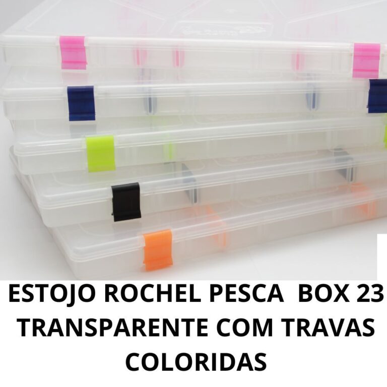 Estojo Organizador Para Isca Artificial 22 Divisó