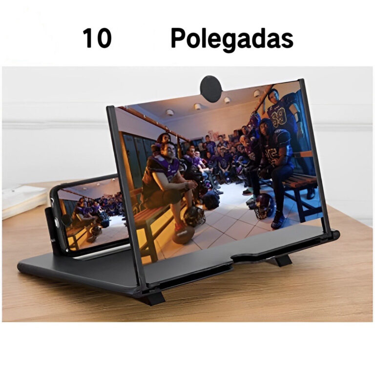 Ampliadora Lente De Aumento Tela 3d Suporte Dobrá