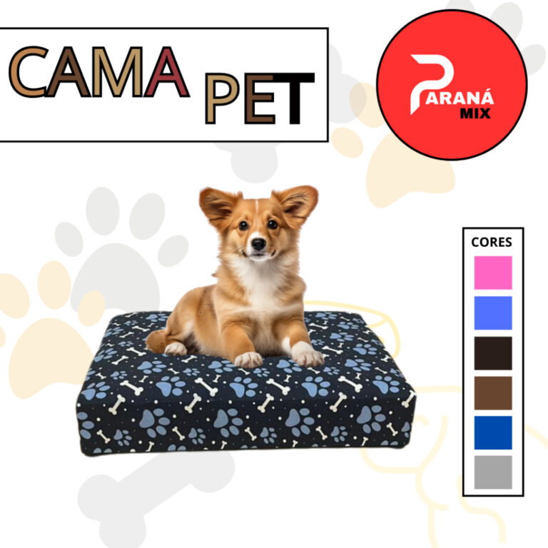 Cama pet confortável estofada elegante – PR