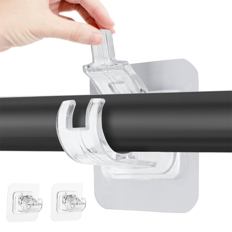 Gancho Pegajoso para Haste Ganchos Adesivo de Cort