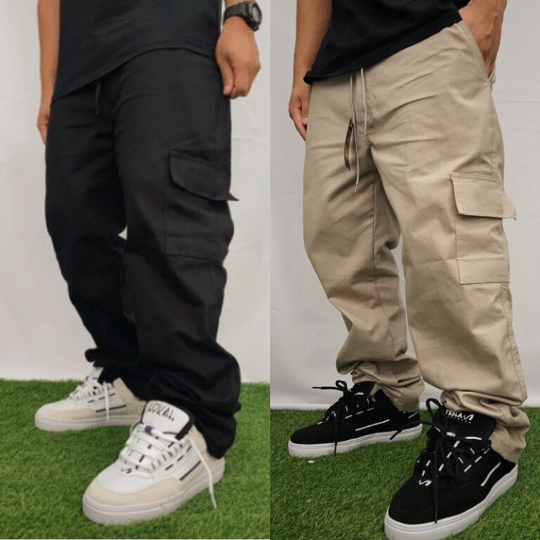 Kit 2 Calça Cargo Unissex – Masculino / Fem