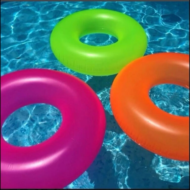 Boia Inflável Neon 85/60 cm Cintura Redonda Pool 