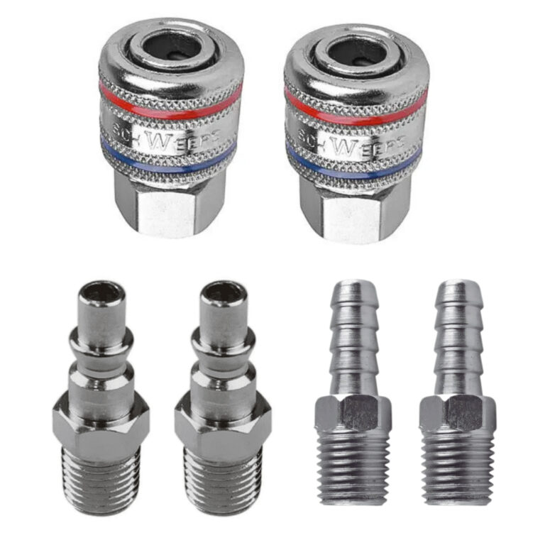 Kit Engate Rapido Ar Comprimido 1/4 Pneumatico Com