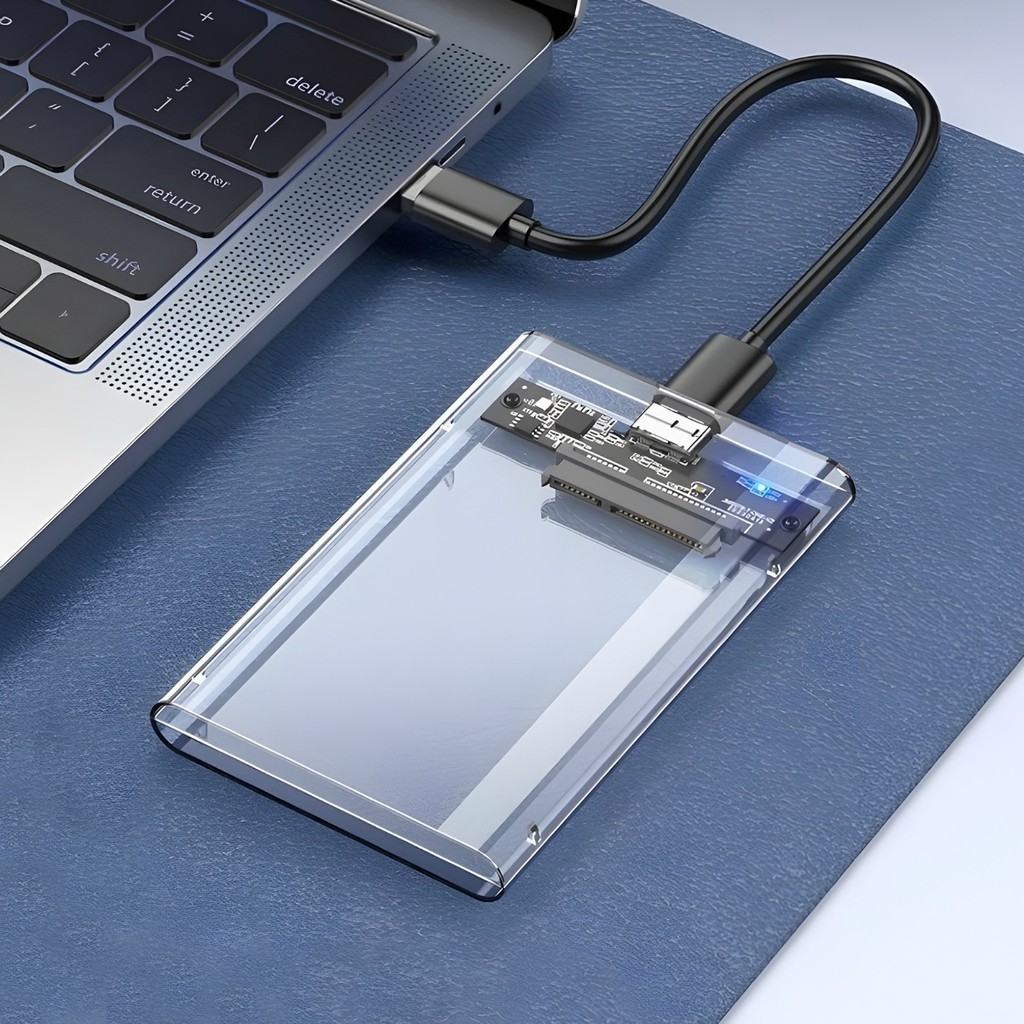 Case De Gaveta Usb 3.0 Hd 2.5 Sata Externo – Alta Qualidade SU
