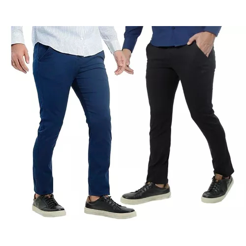 Calça Masculina Sarja Jeans Skinny Lycra Elastano