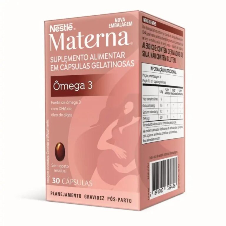 MATERNA OMEGA 3 DHA C/30 CAPSULAS GELATINOSAS R