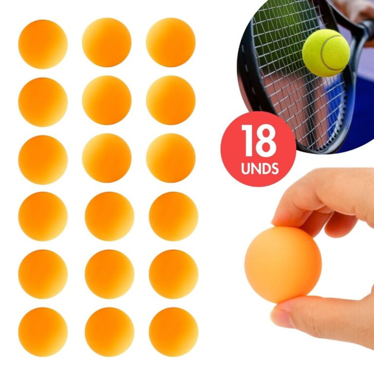 Kit 6/12/18 Bolinhas Para Ping Pong Esporte Treina
