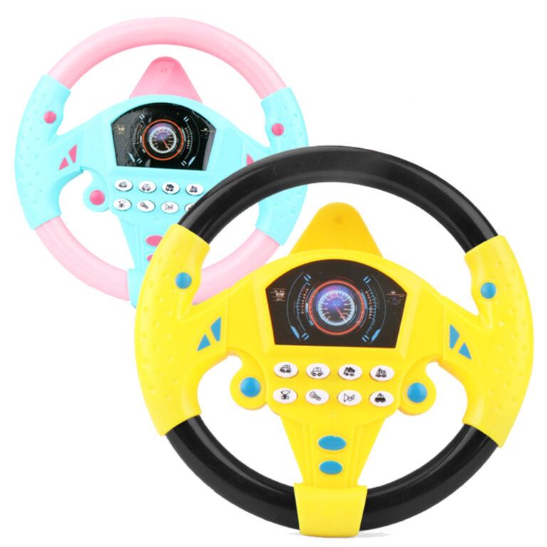 Volante Educativo Interativo Infantil Com Som Real