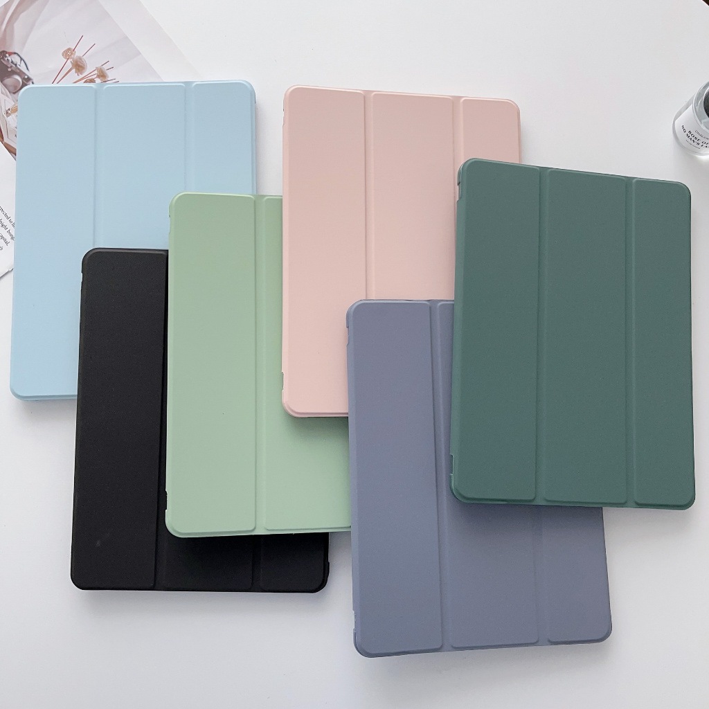 Capa capinha magnetico inteligente com slot de canetas compativel ipad 10/11 10.9pol2022 e 2025A2757